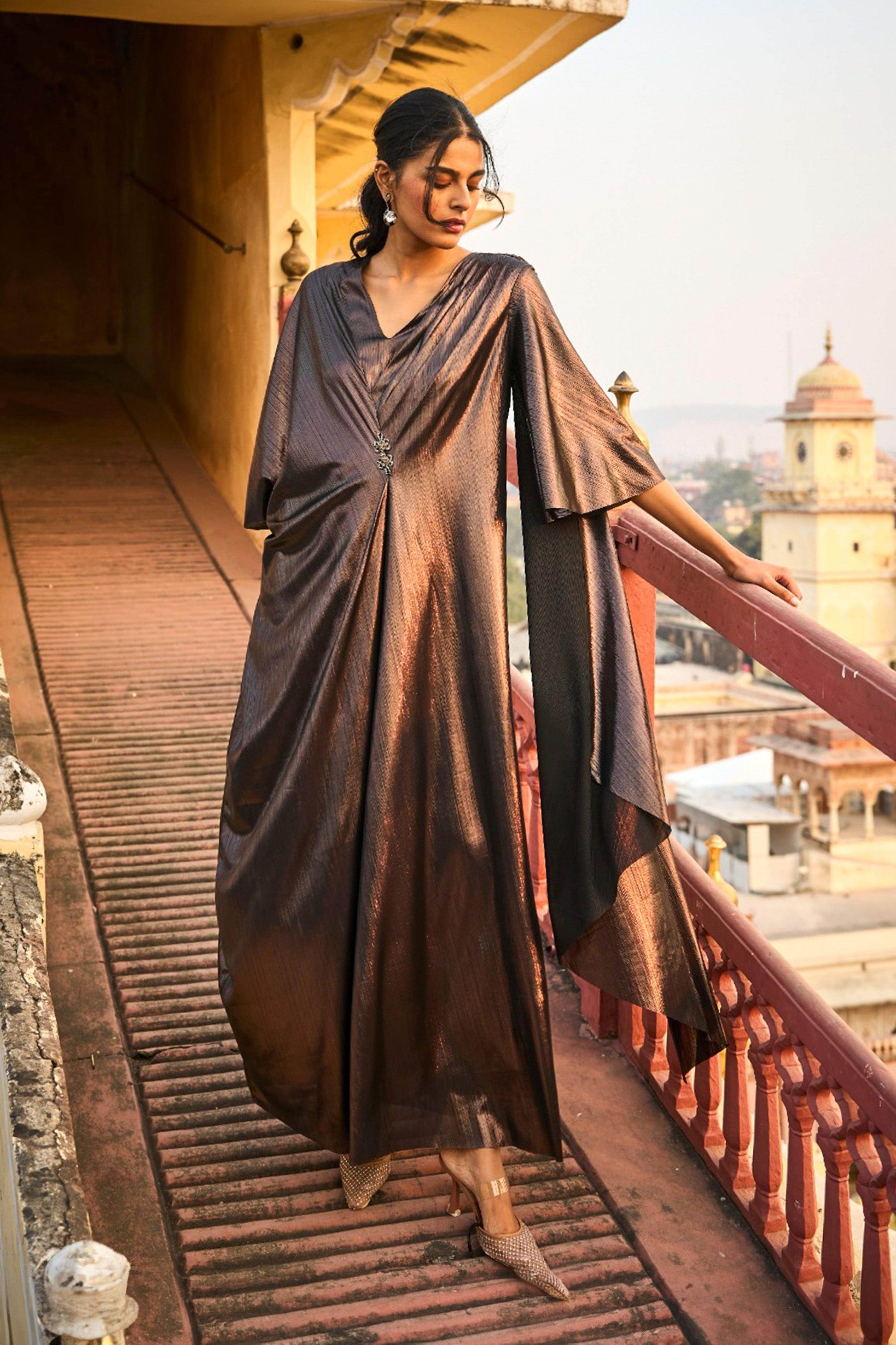 SARI DRAPE KAFTAN - dash and dot