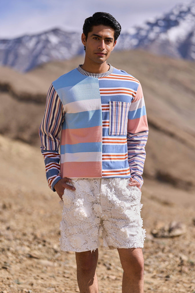 3D LACE SHORTS - dash and dot dash and dot