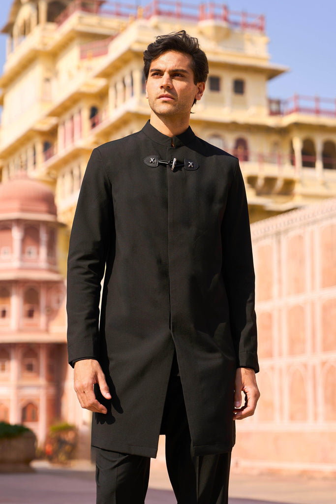 LONGLINE BLACK SET - dash and dot dash and dot