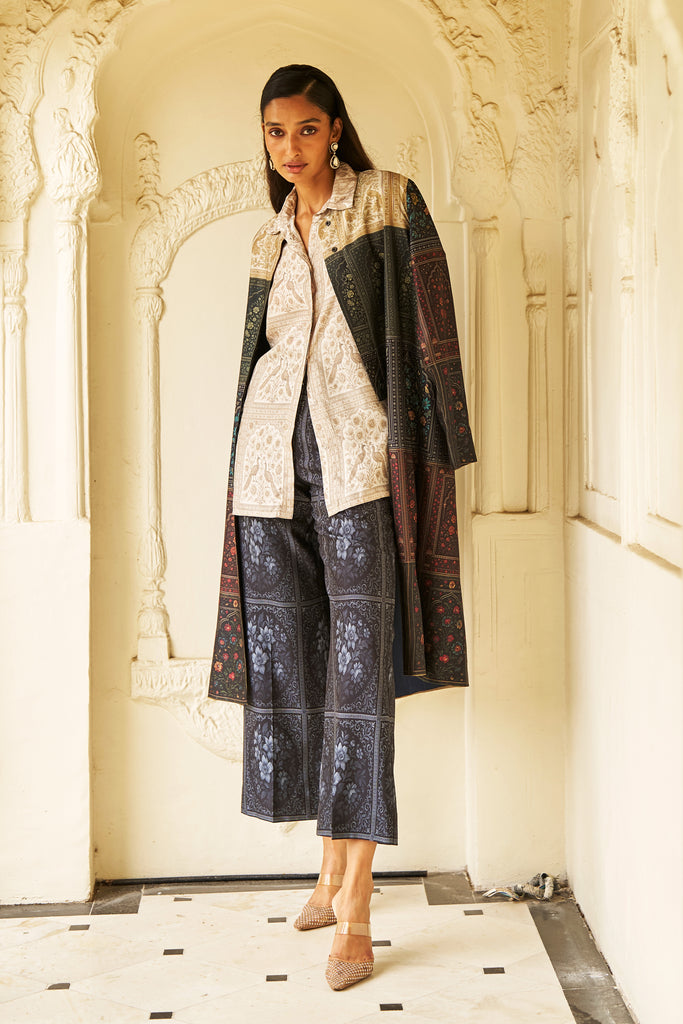 MUGHAL PRINT PANT SET dash and dot