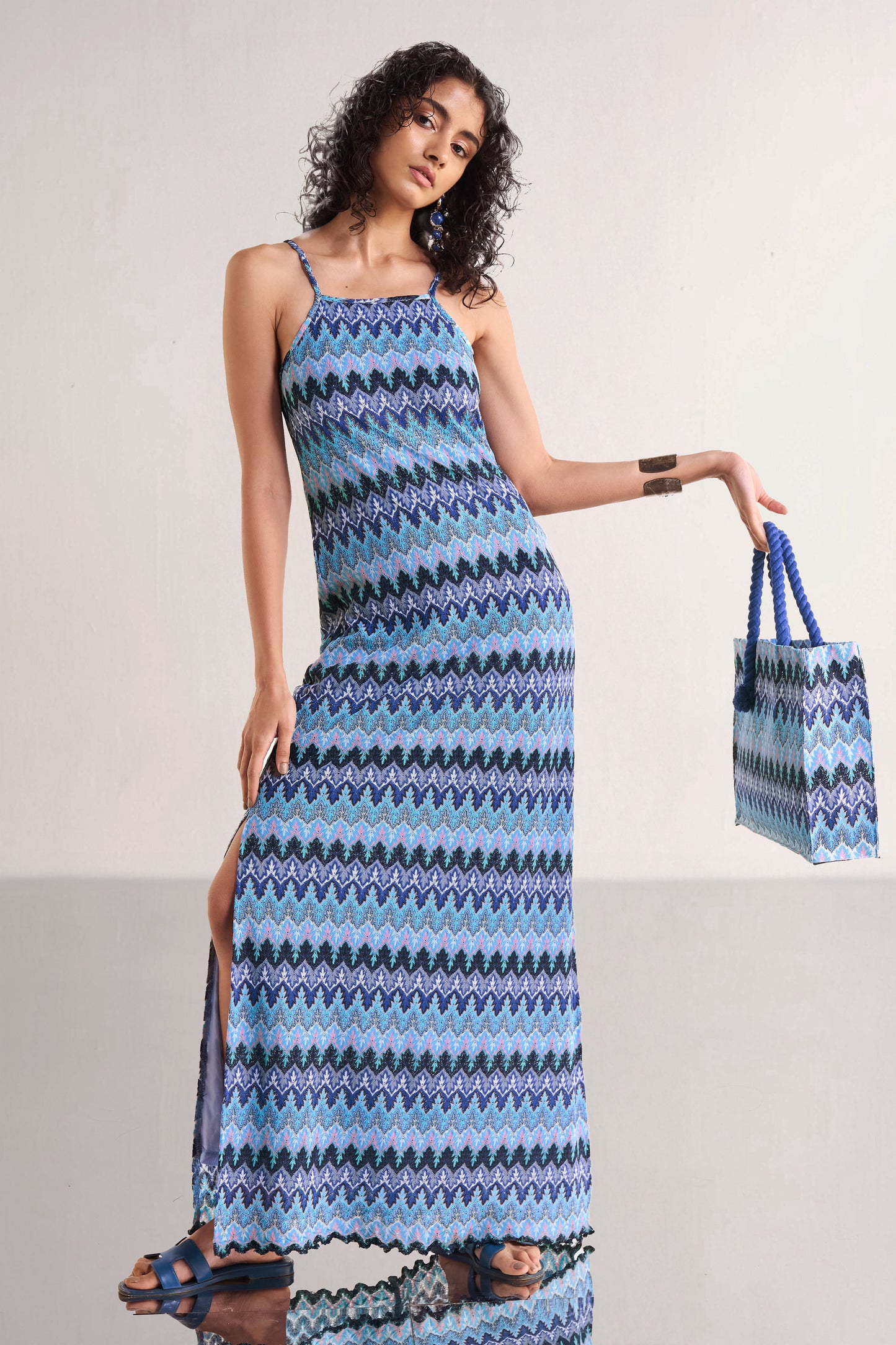 CROCHET KNIT MAXI