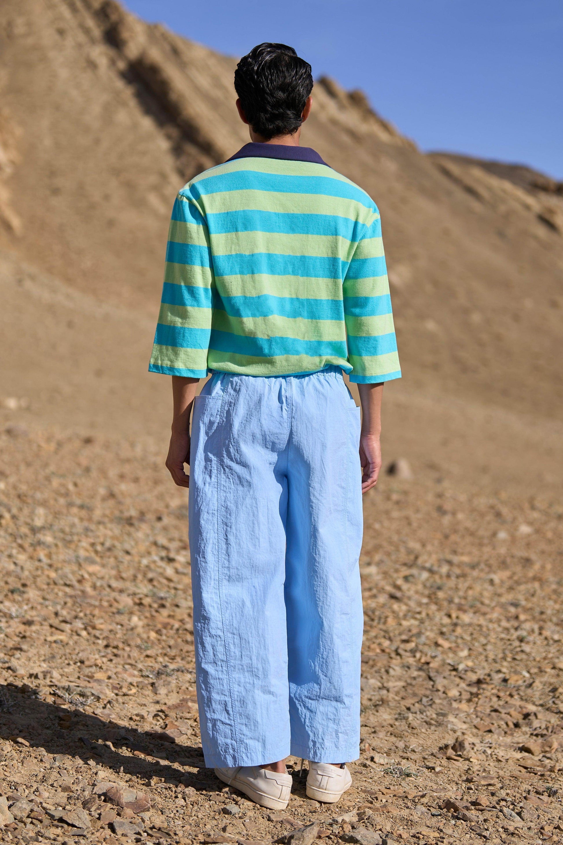 POPLIN POCKETED PANT - dash and dot