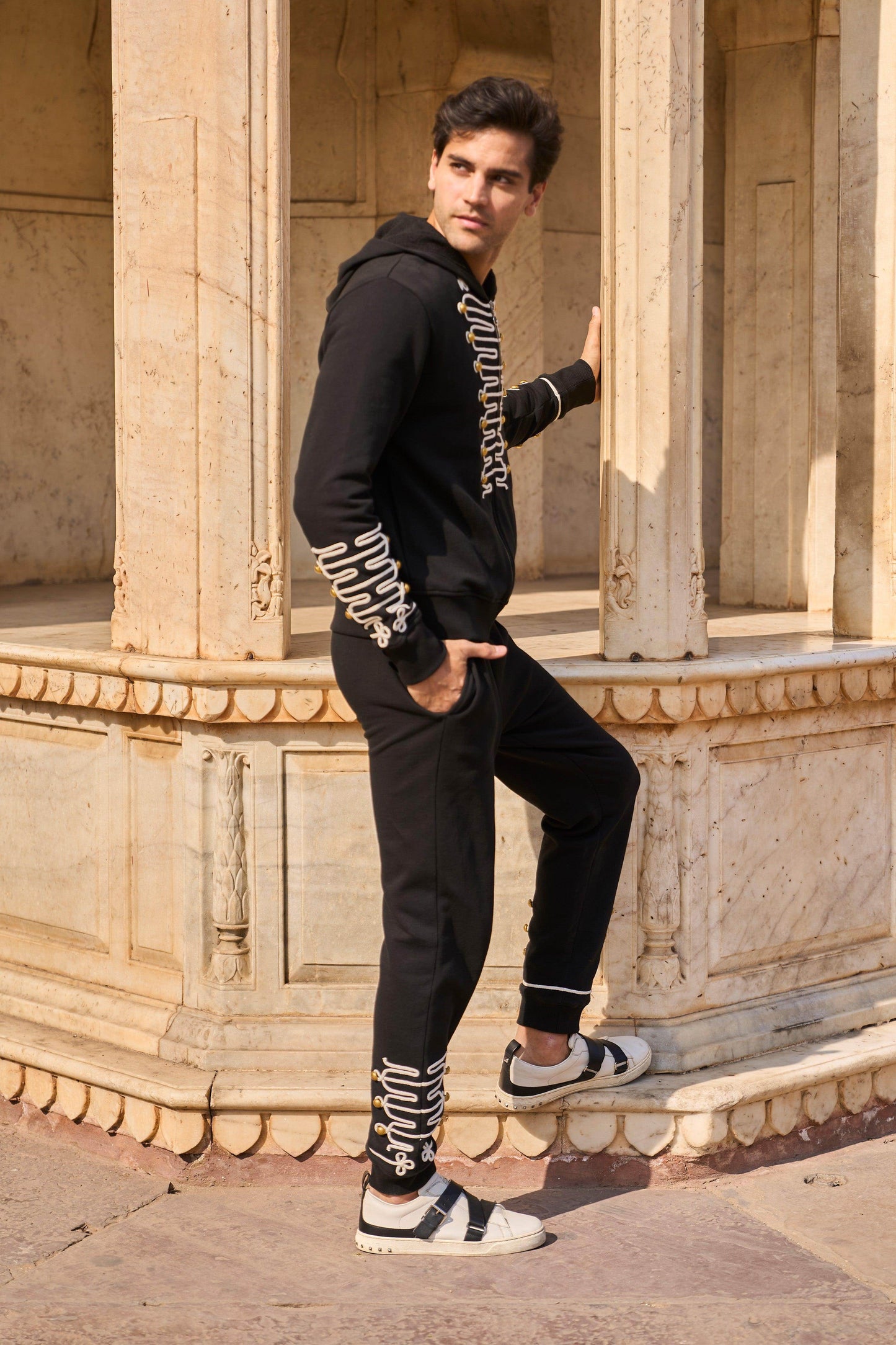 BAND HOODIE - dash and dot