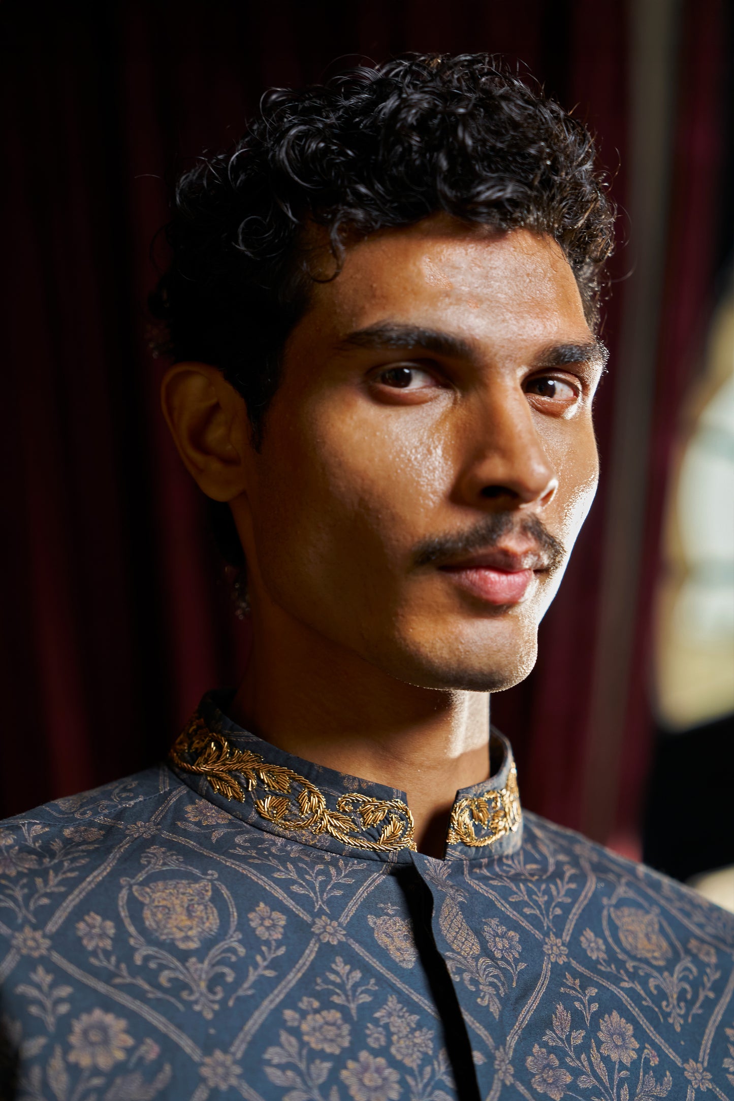 ZARDOZI PRINTED SHIRT