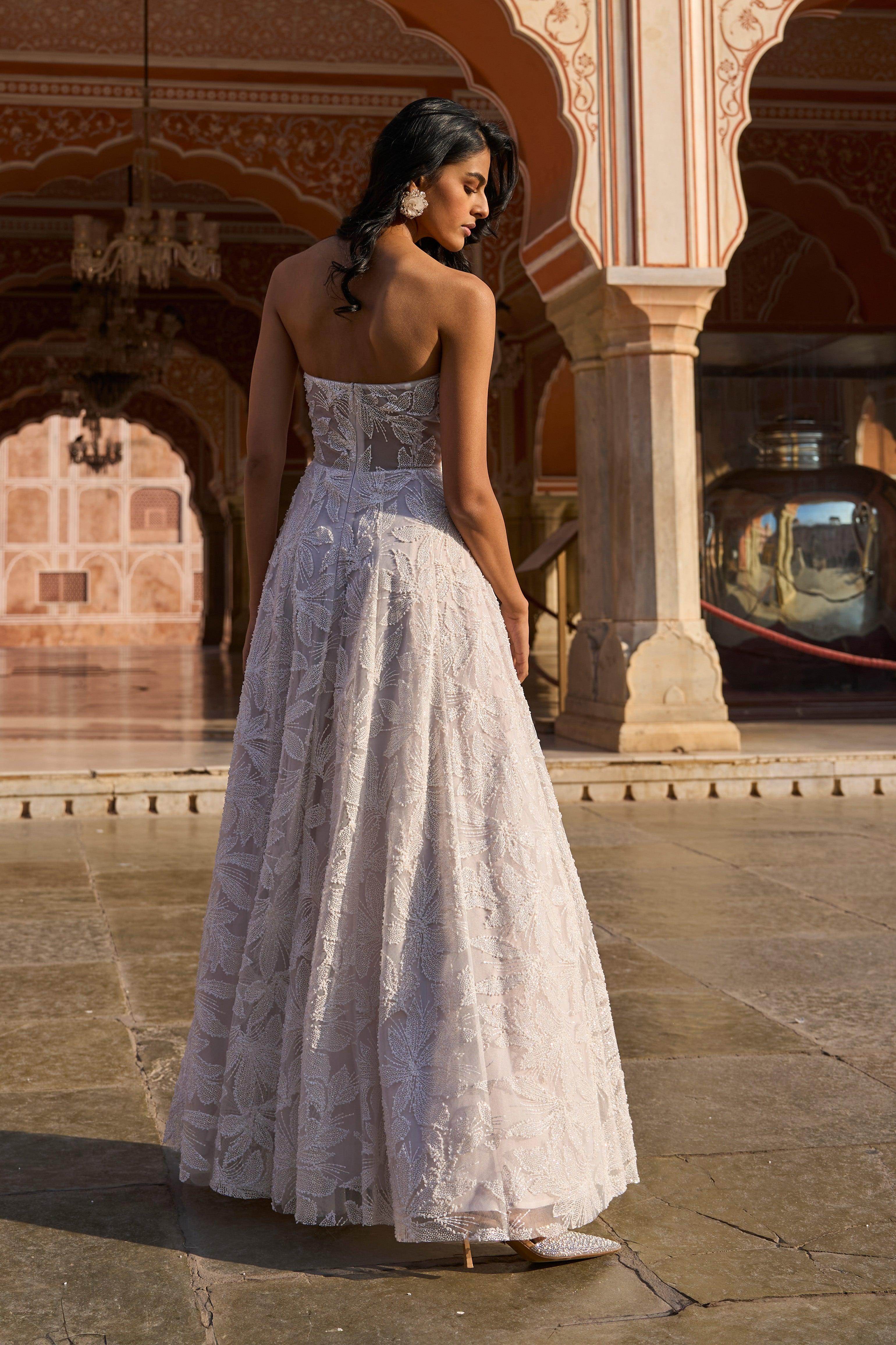 Dash and Dot - PEARL AND BEAD GOWN