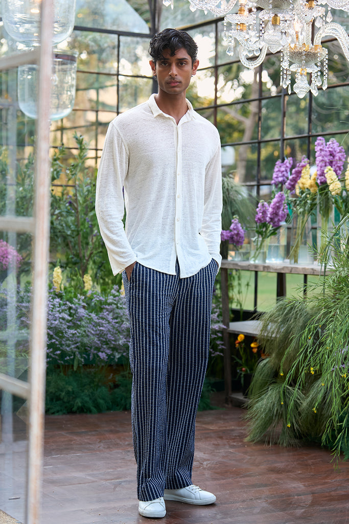 KNITTED HEMP SHIRT dash and dot