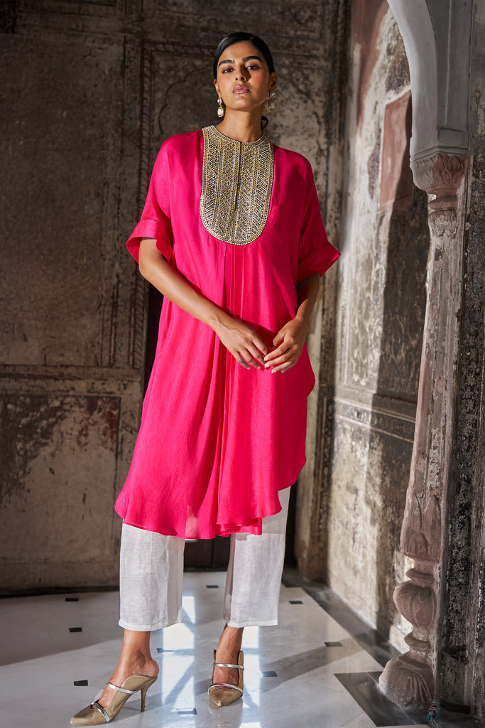 WHITE LINEN PANT dash and dot