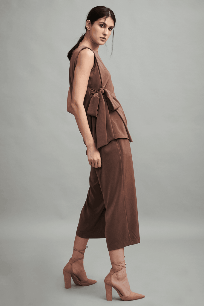 CROPPED CULOTTE - dash and dot dash and dot