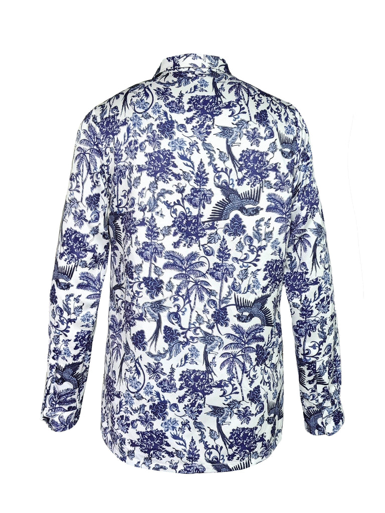 PORCELAIN PRINTED SHIRT - dash and dot dash and dot