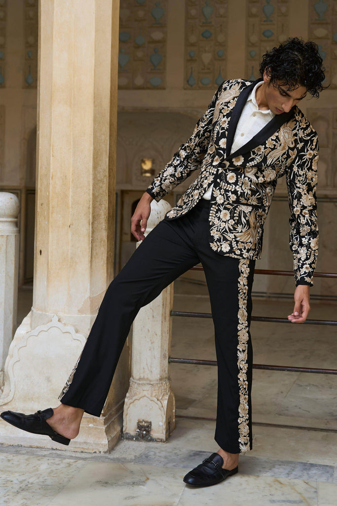 EMBROIDERED JACKET, SHIRT AND PANT - dash and dot dash and dot