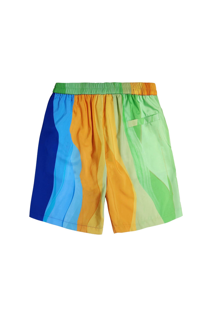 WATERCOLOUR SWIM SHORTS - dash and dot dash and dot