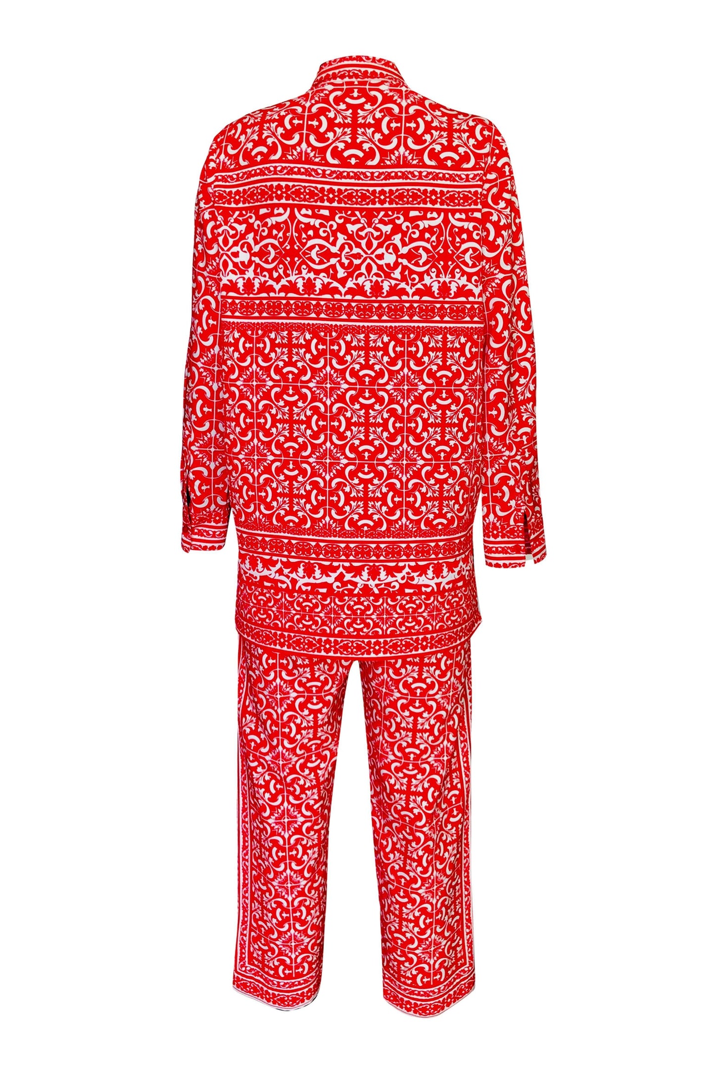 BAROQUE PORCELAIN PRINT PANT - dash and dot
