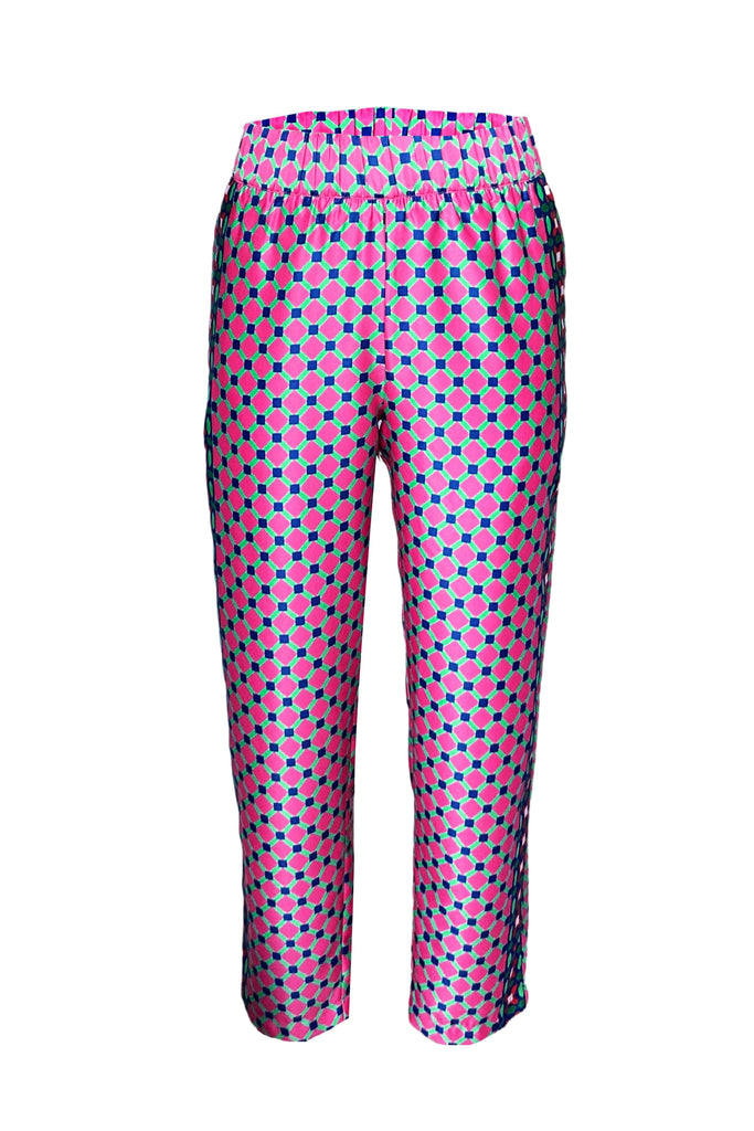 MOROCCAN TILE PRINTED PANT - dash and dot dash and dot