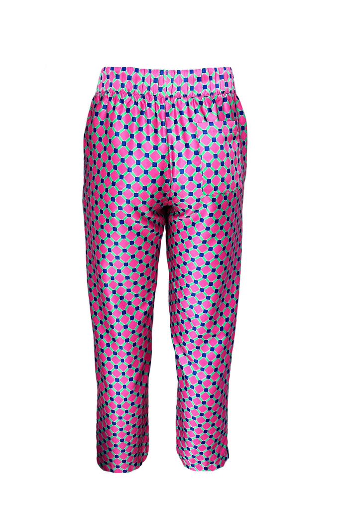 MOROCCAN TILE PRINTED PANT - dash and dot dash and dot