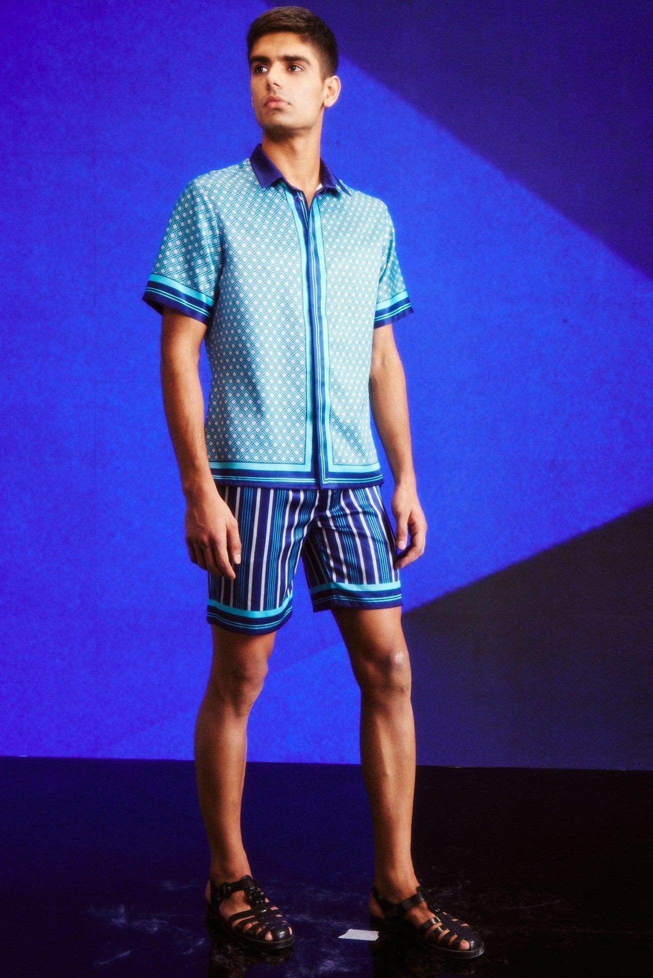 BORDER & STRIPE PRINT SET - dash and dot