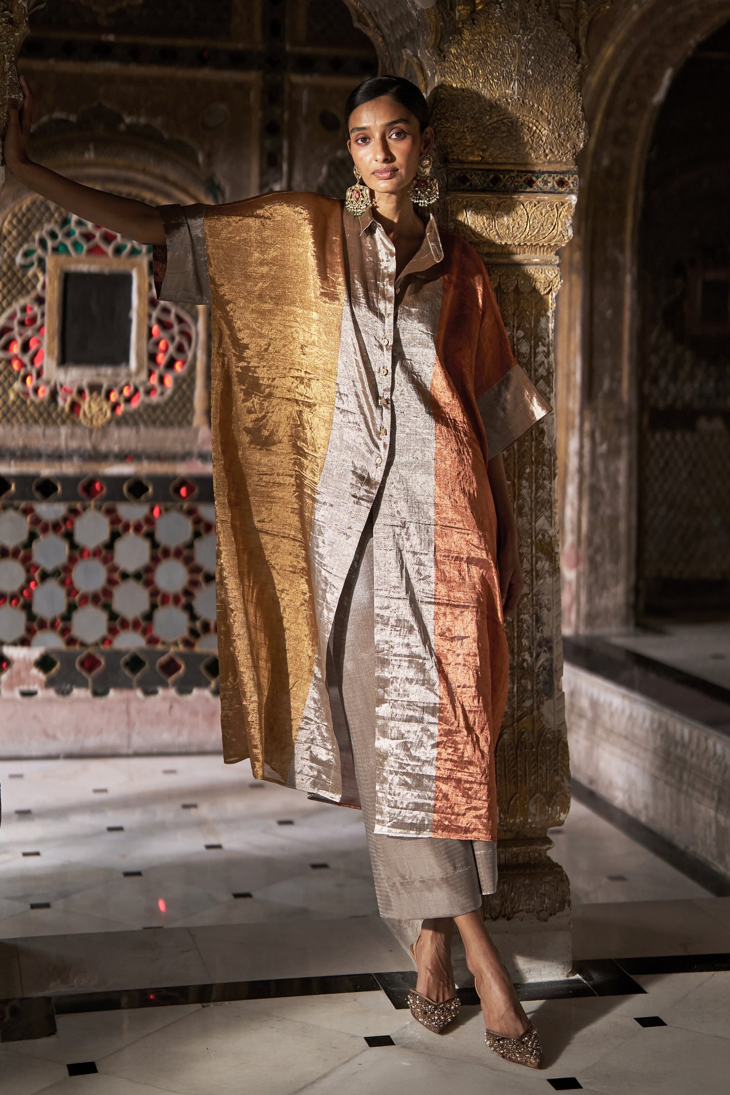 BENARES BROCADE PANT