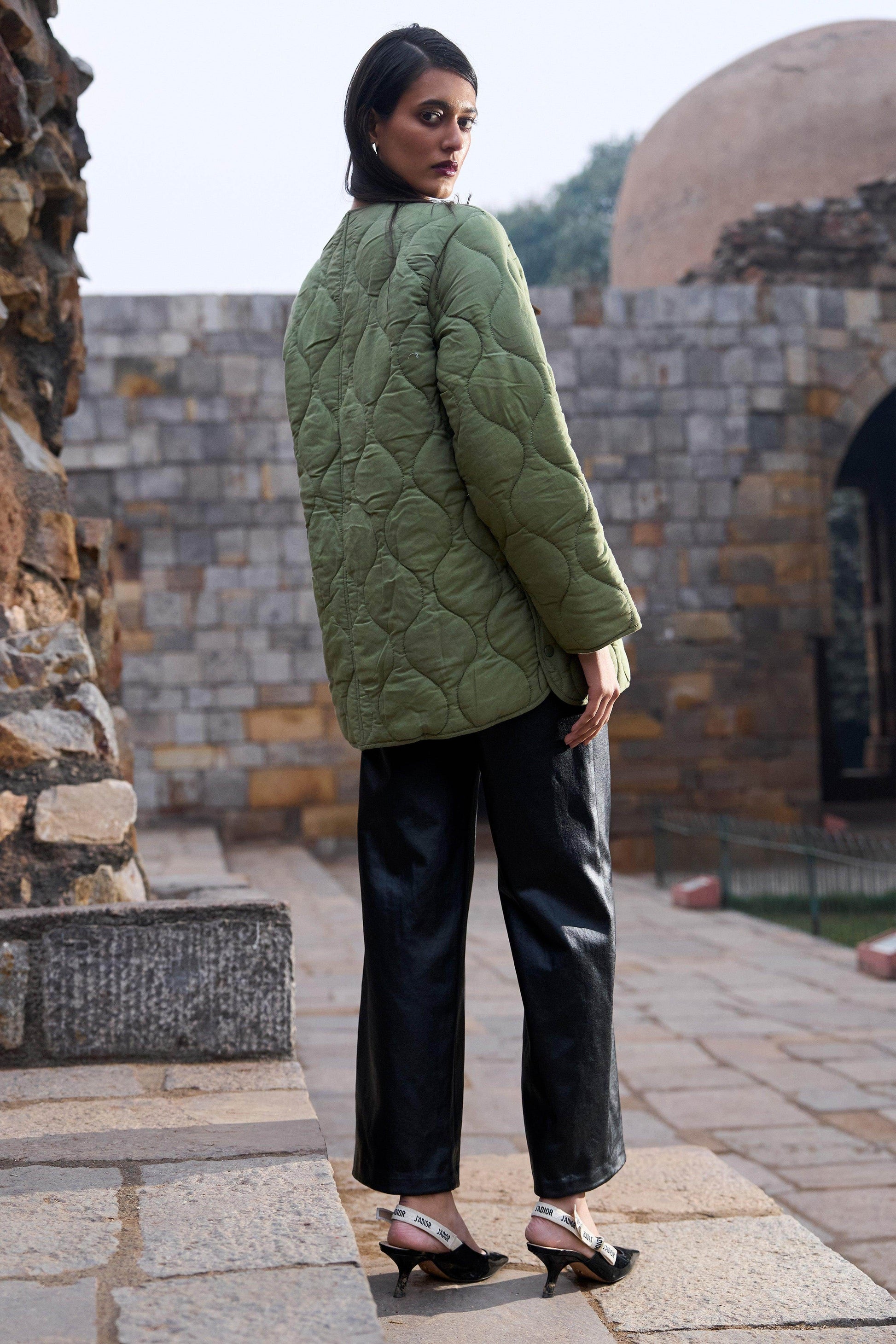 QUILTED JACKET - dash and dot