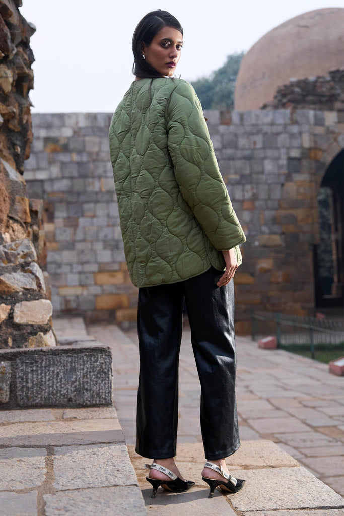 QUILTED JACKET - dash and dot dash and dot