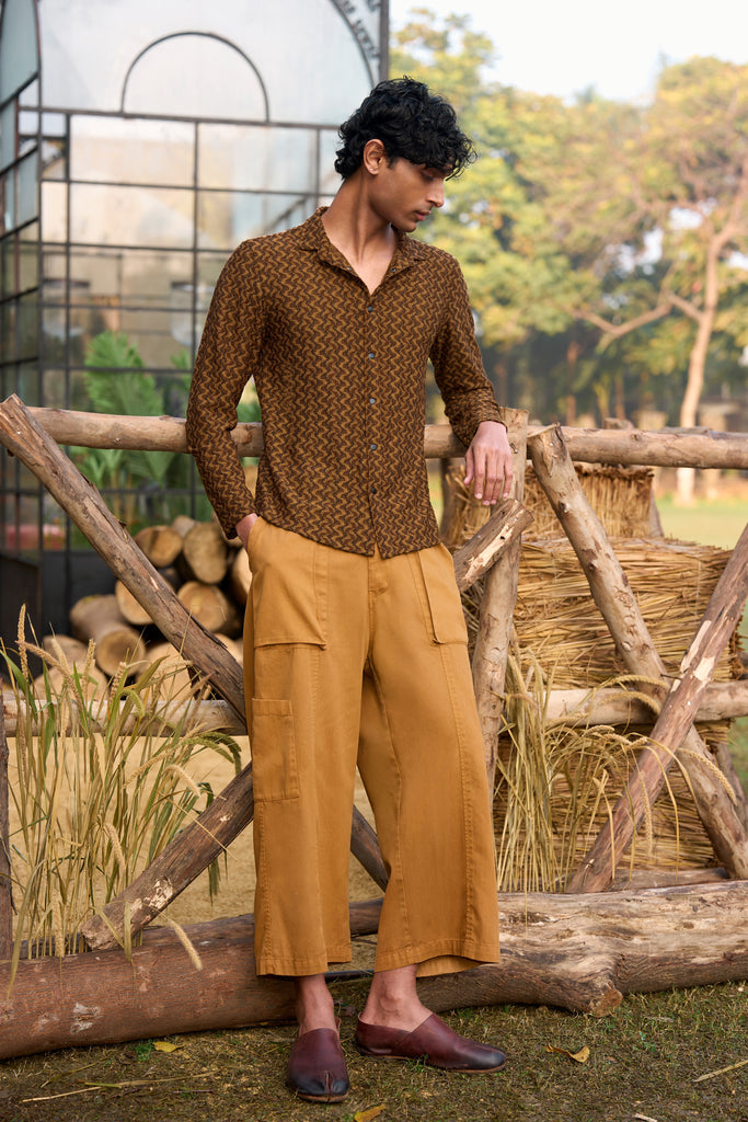 KNITTED CHEVRON SHIRT dash and dot
