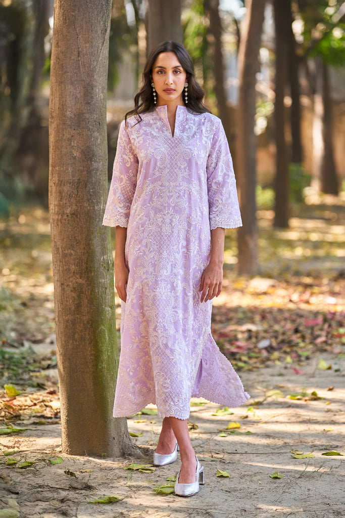 BAROQUE EMBROIDERED DRESS dash and dot