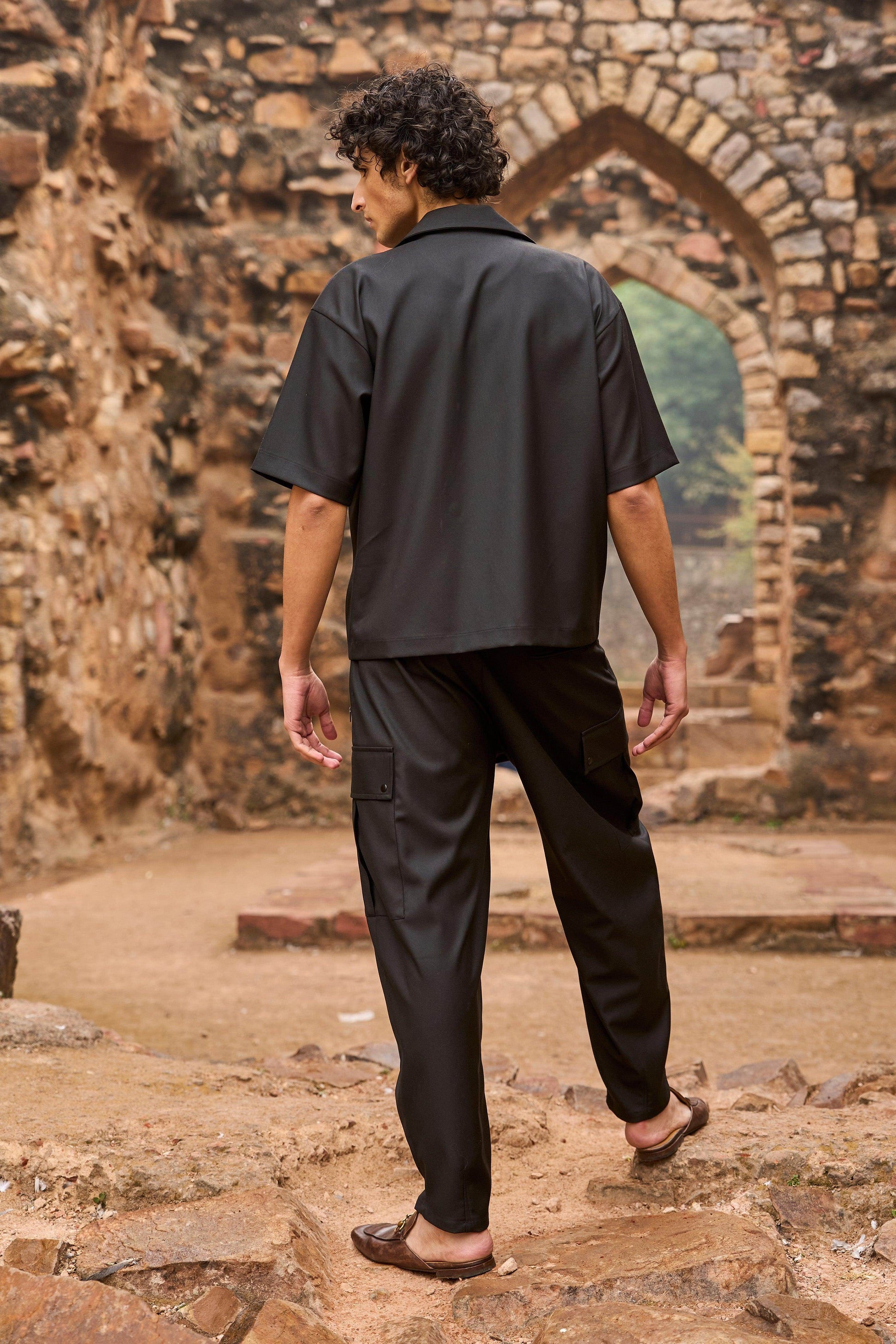 TAPERED ZIP PANT - dash and dot