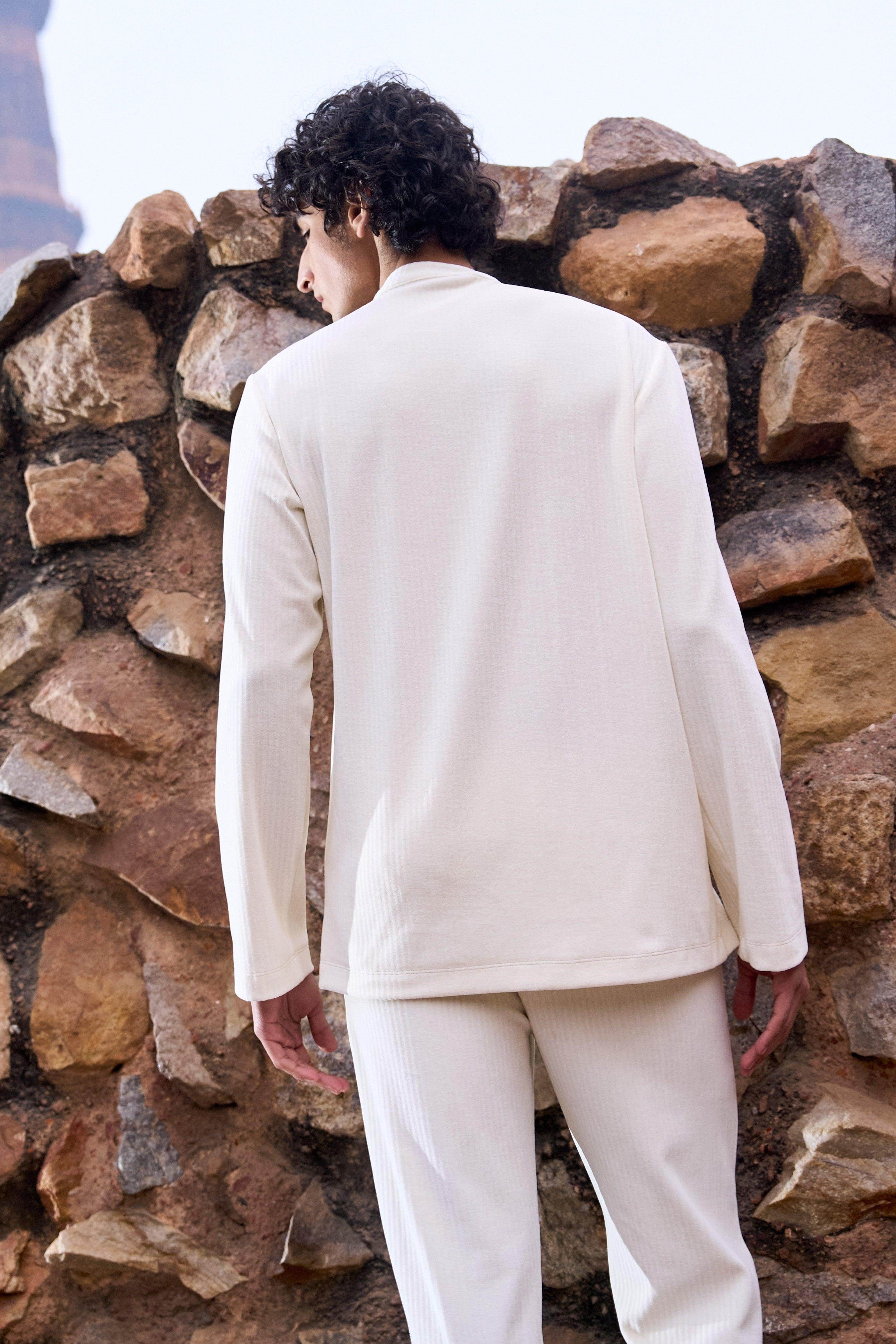 トップス theredthread w zip cord shirt THEREDTHREAD】w zip cord shirt