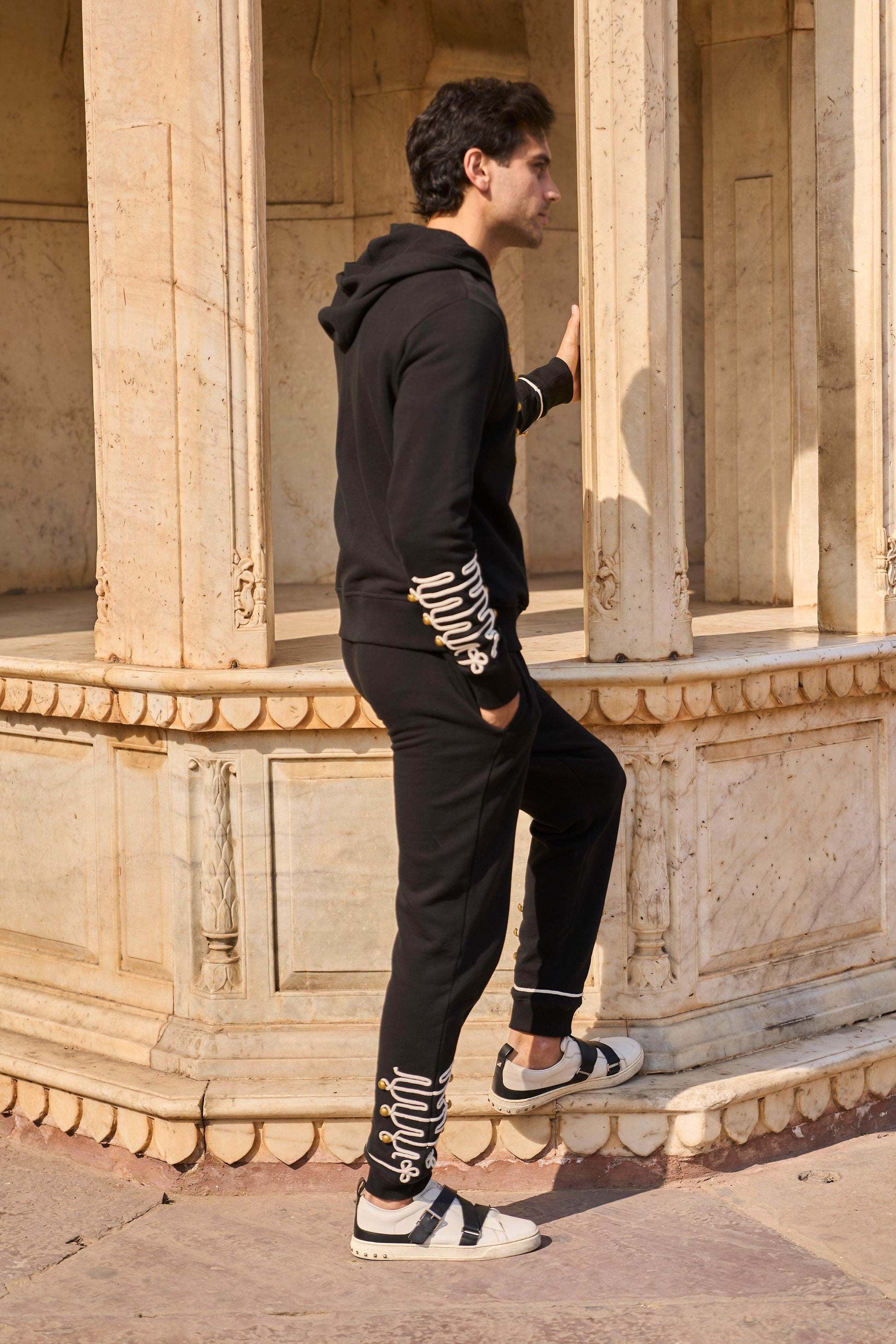 BAND HOODIE - dash and dot