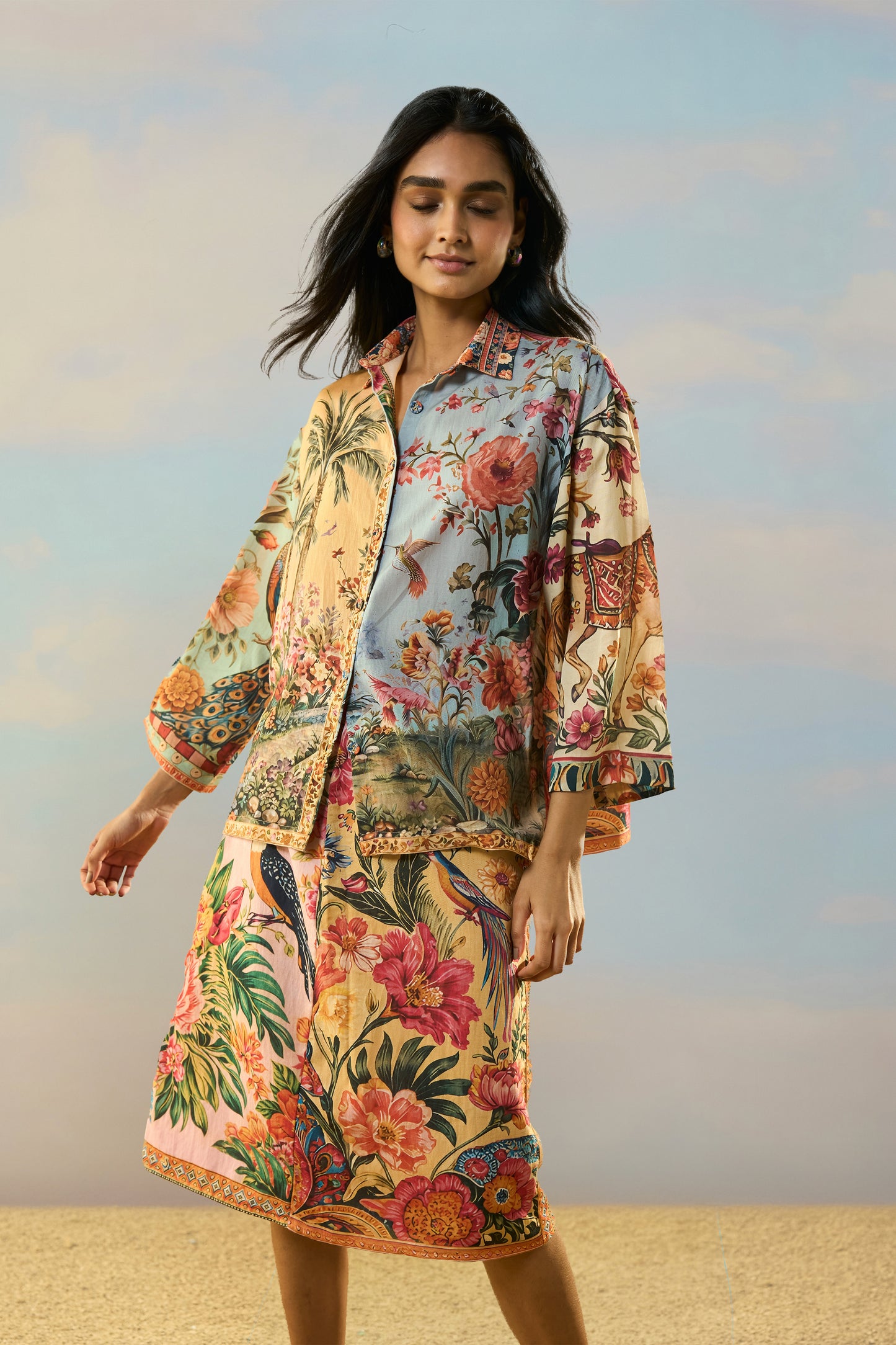 COASTAL PRINT SHIRT
