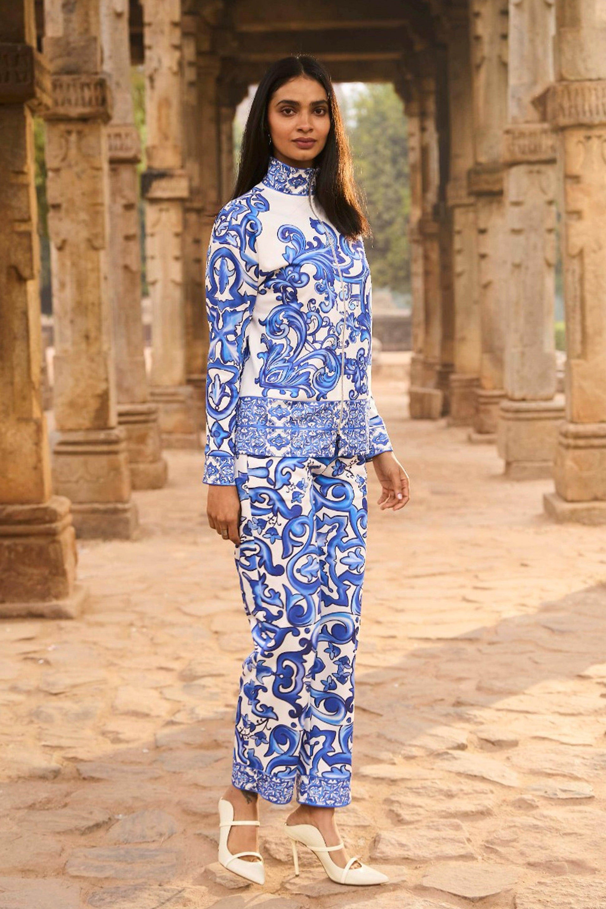 CERAMIC PRINT ZIP SET - dash and dot