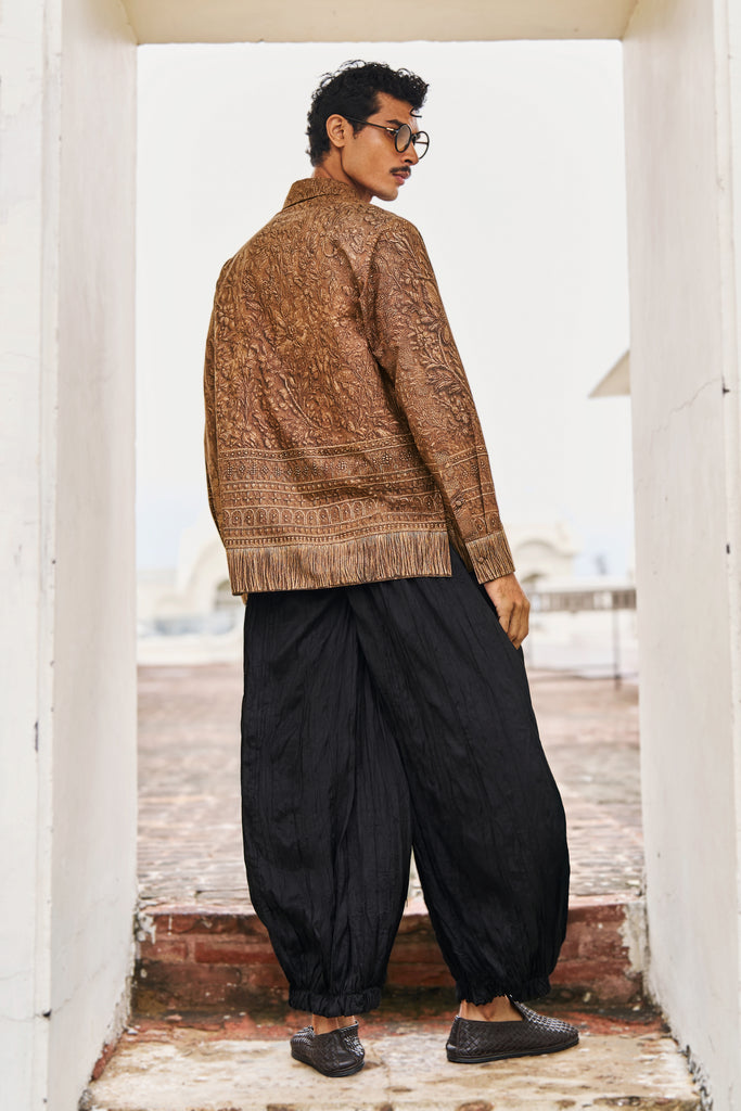 CRUSHED CRINKLED PANT dash and dot