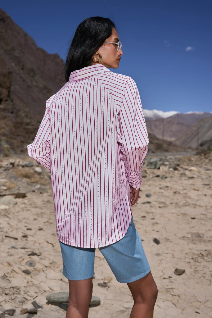 SHIMMER DENIM SHORTS dash and dot