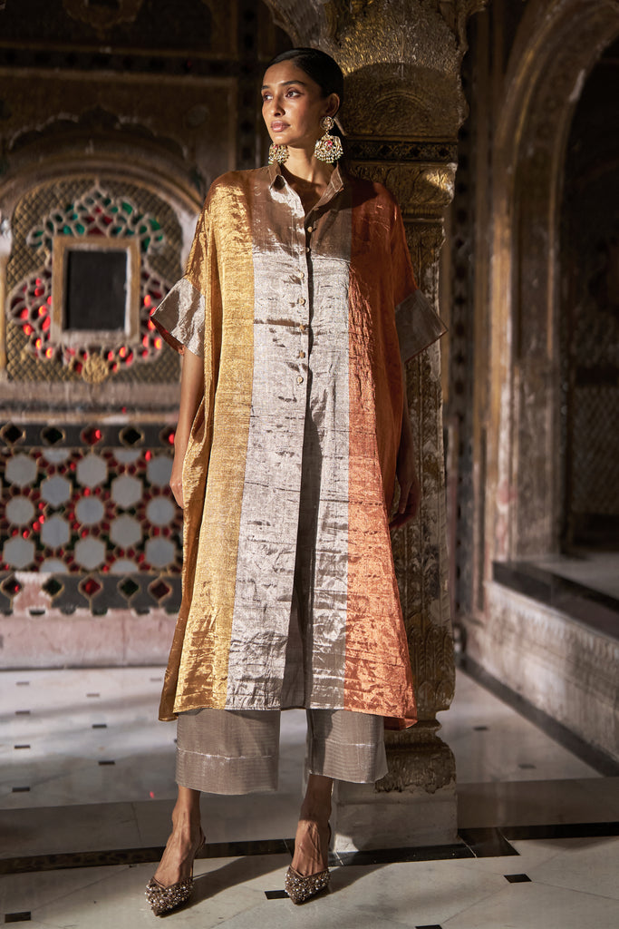 BENARES STRIPED LONGLINE SET dash and dot