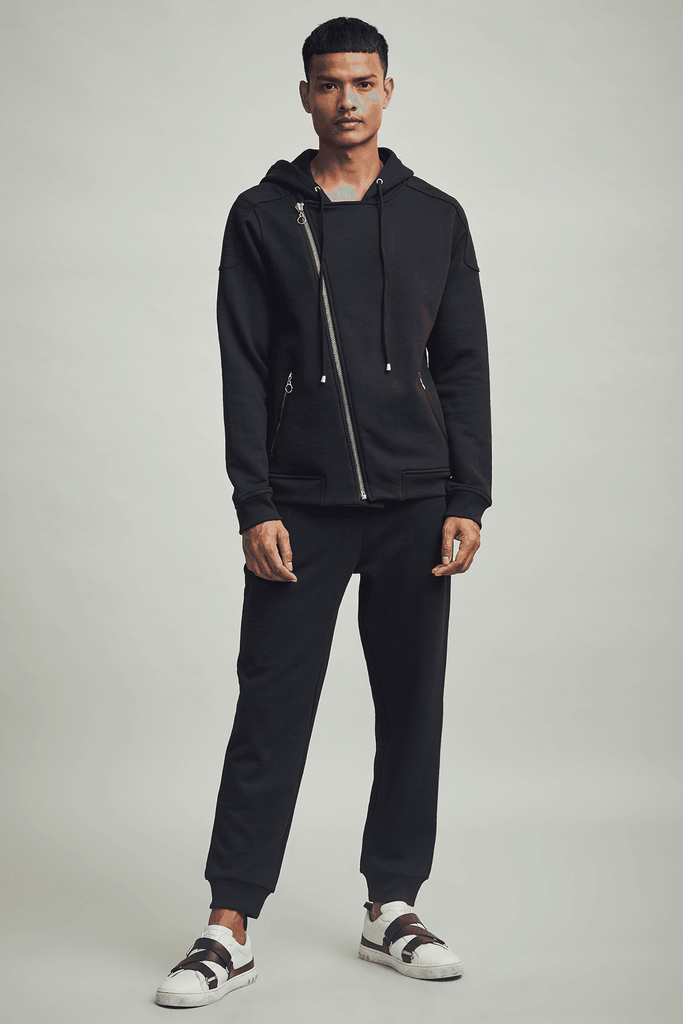 CROSS ZIP HOODIE CO-ORD SET - dash and dot dash and dot