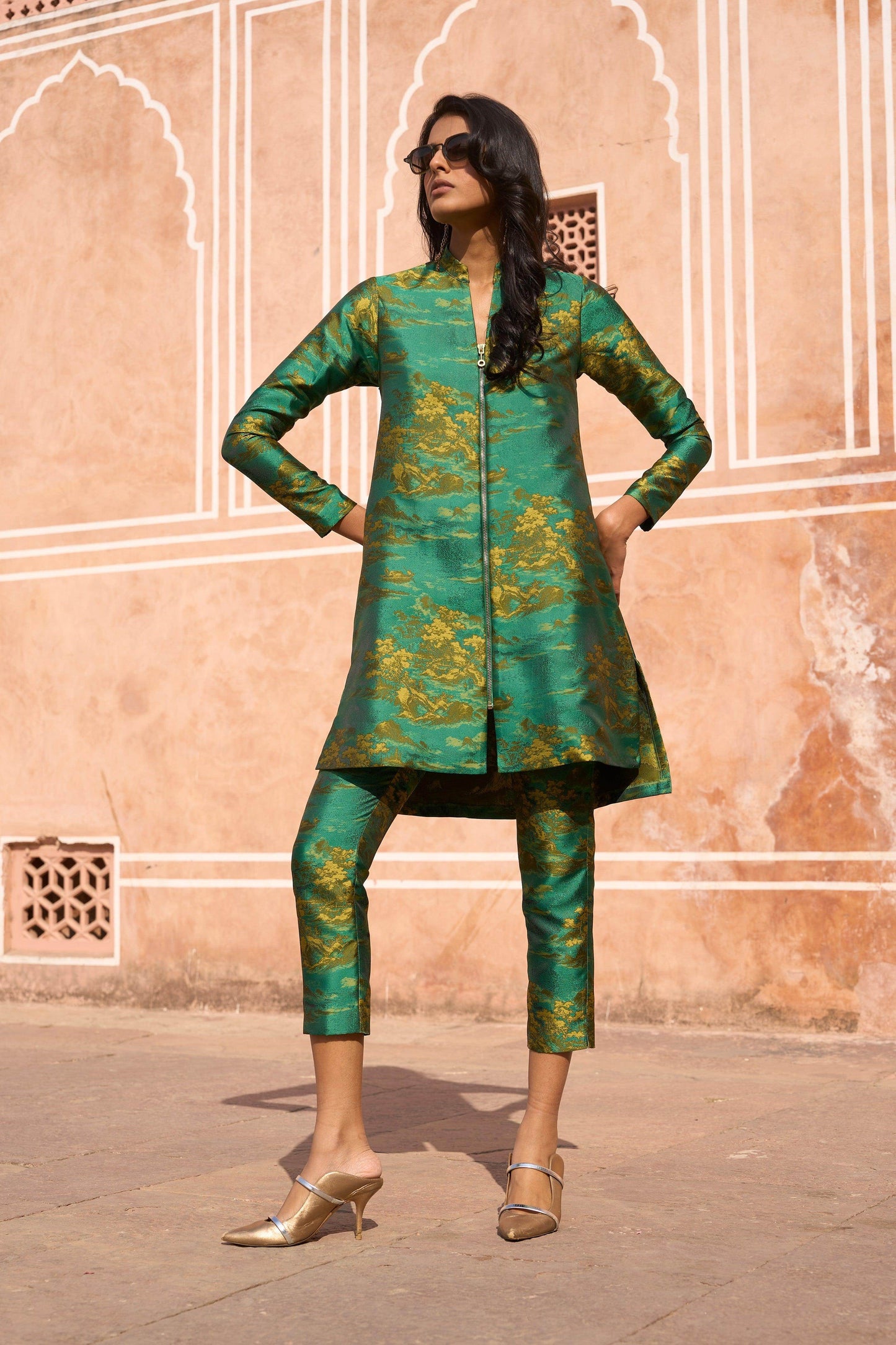 BROCADE PANT - dash and dot