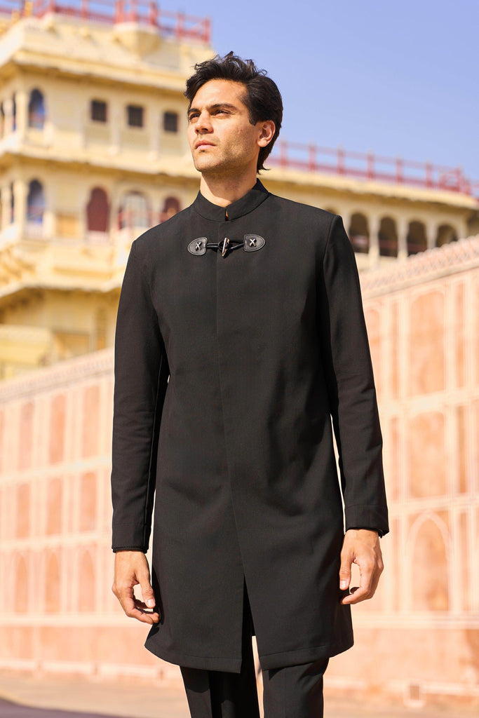 LONGLINE BLACK SET - dash and dot dash and dot