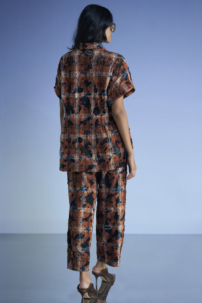 DISTRESSED SHIRT & PANT SET dash and dot