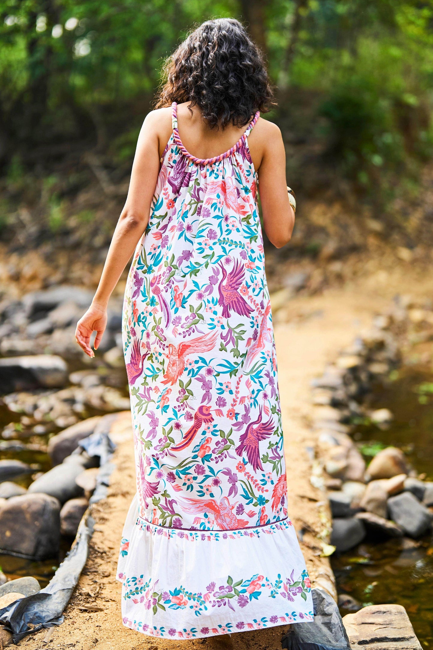 PRINTED PASTEL MAXI - dash and dot