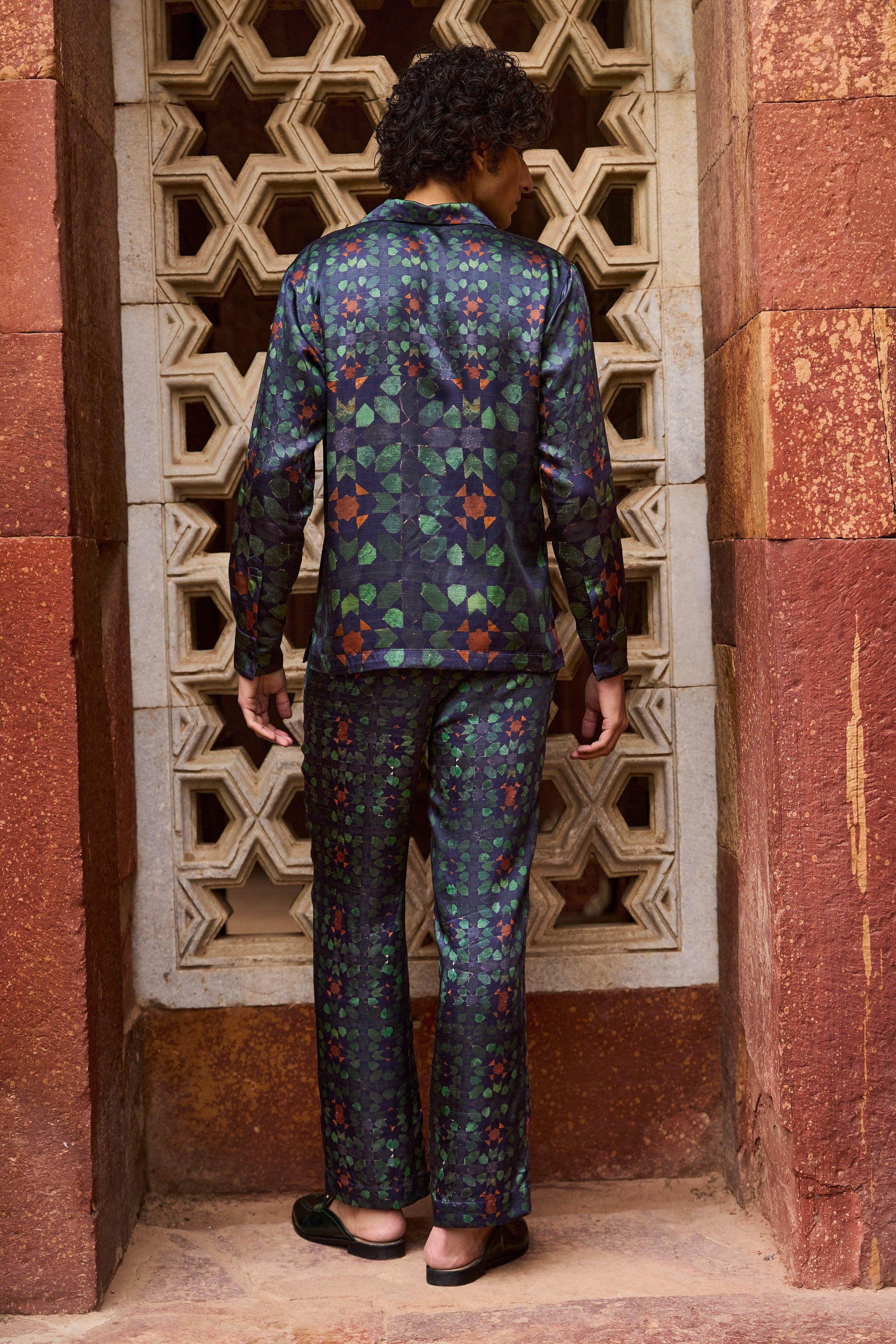 MOSAIC PRINT SET - dash and dot