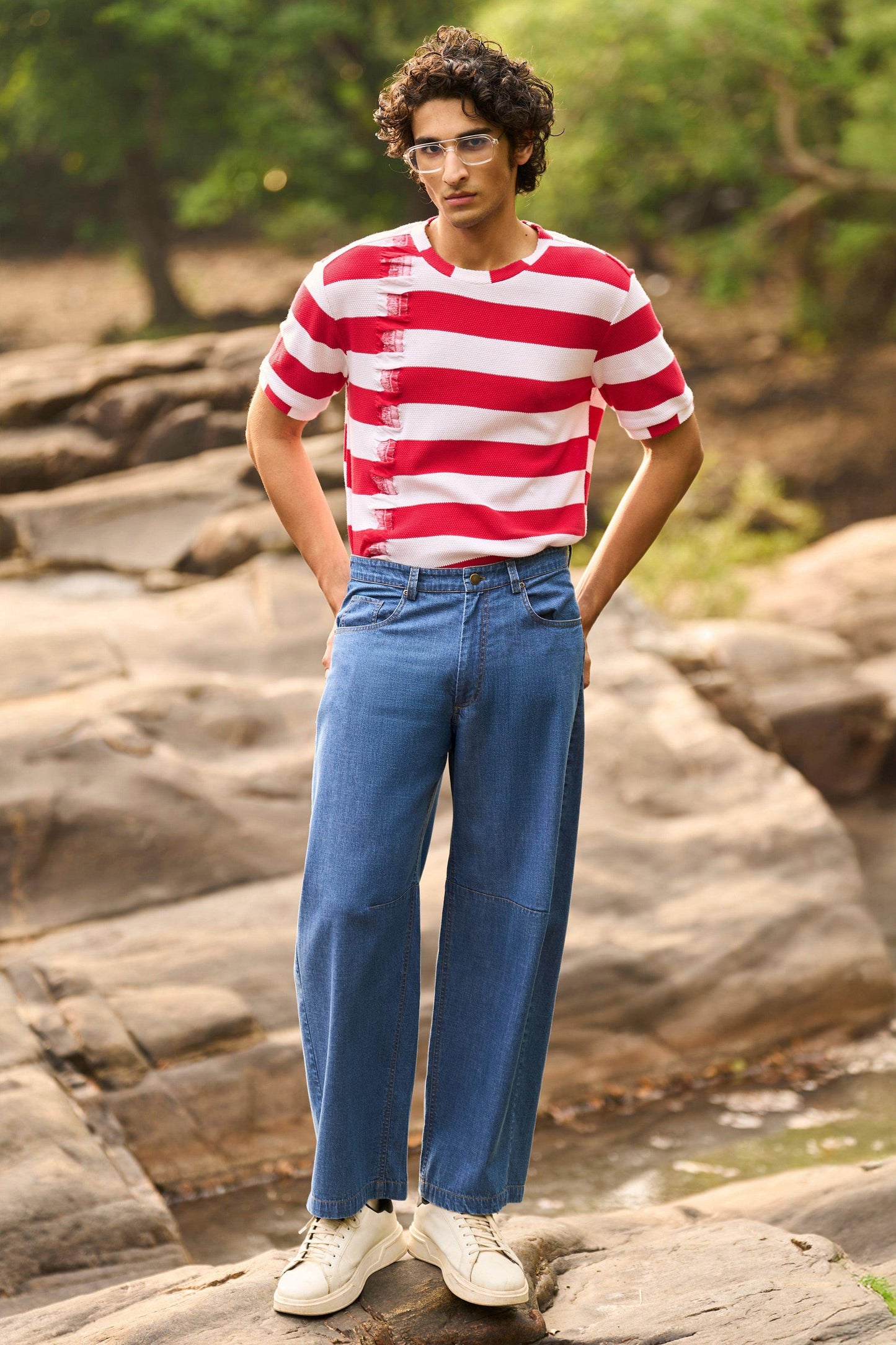 SINKER LINE TEE - dash and dot