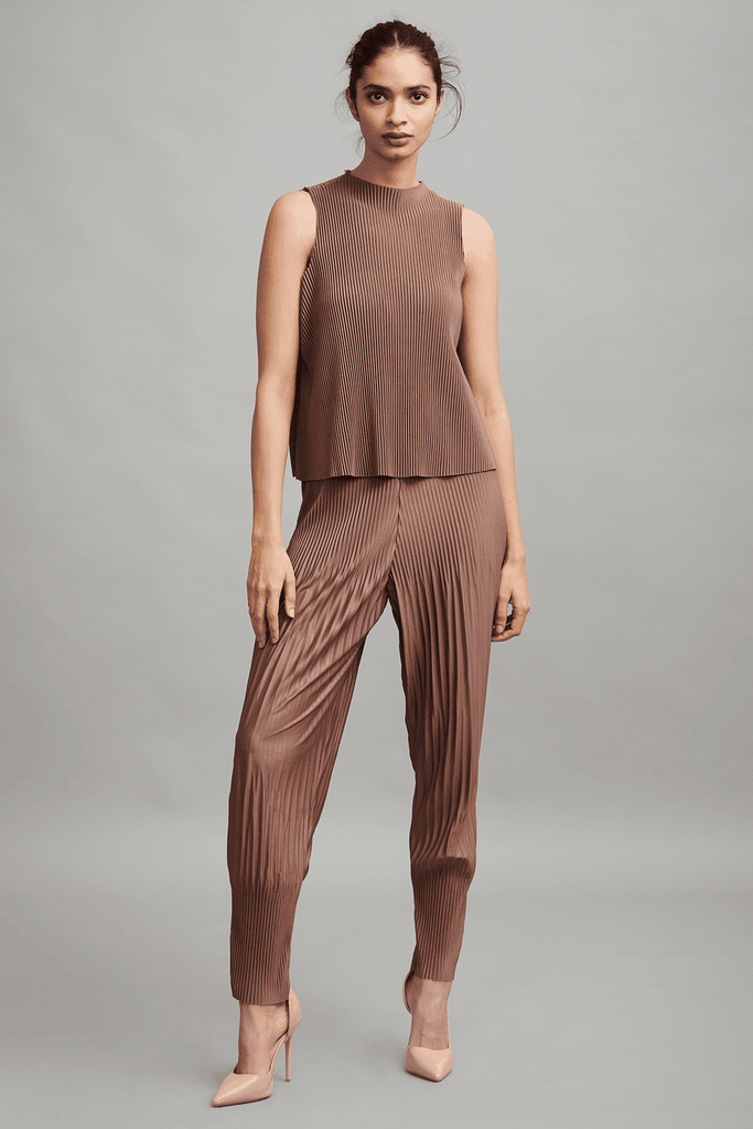 PLEAT SLEEVELESS DRUM SET - dash and dot dash and dot