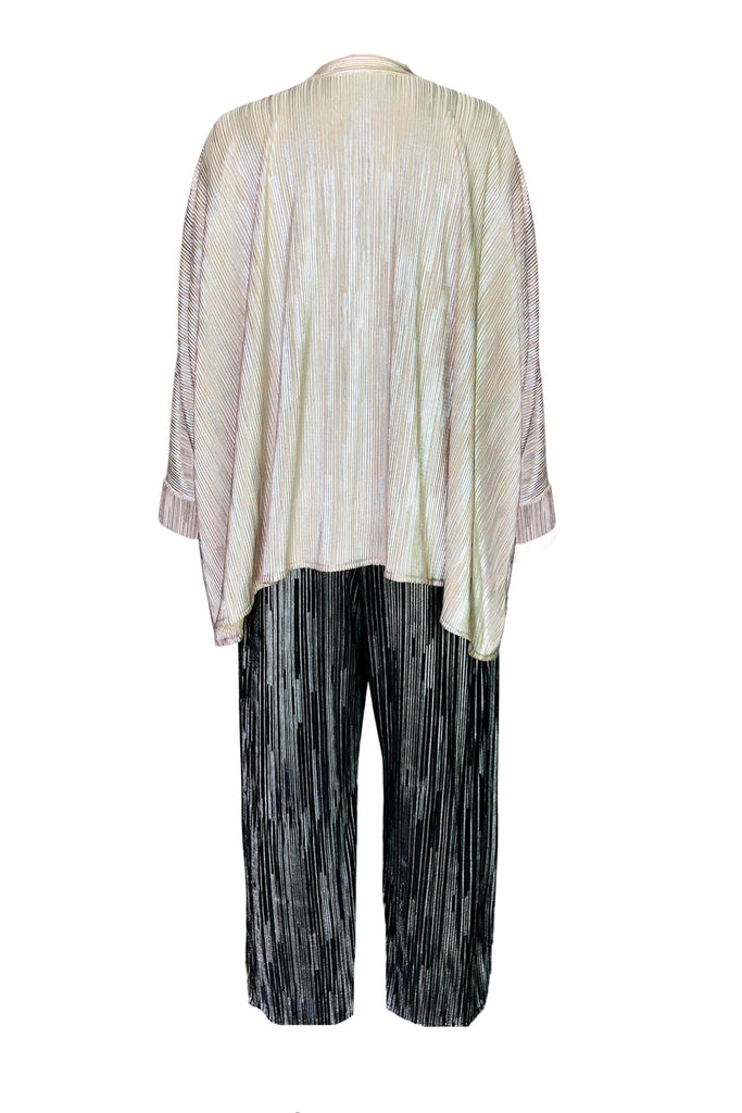 BOXY FOIL PLEATED SET - dash and dot dash and dot