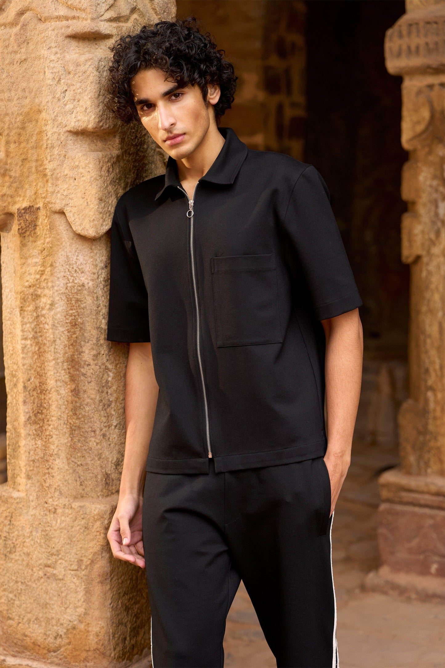 KNIT HALF SLEEVE SET - dash and dot