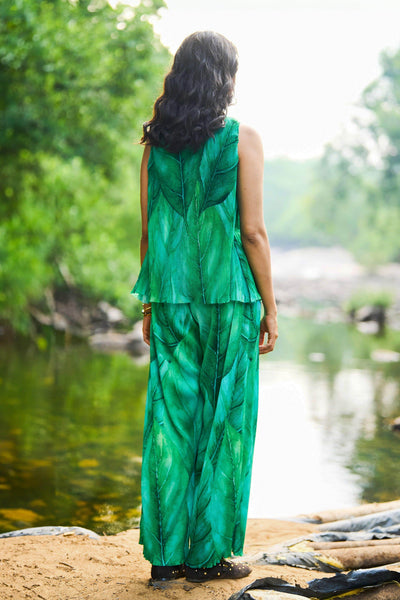 PLATED PRINT PANT - dash and dot