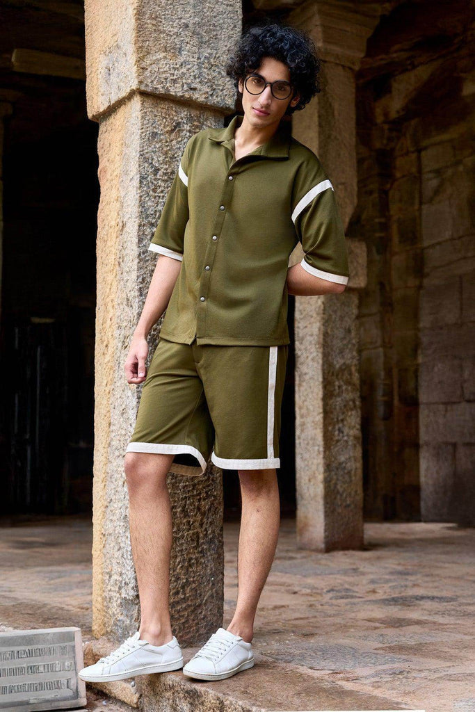 OLIVE KNIT SET - dash and dot dash and dot