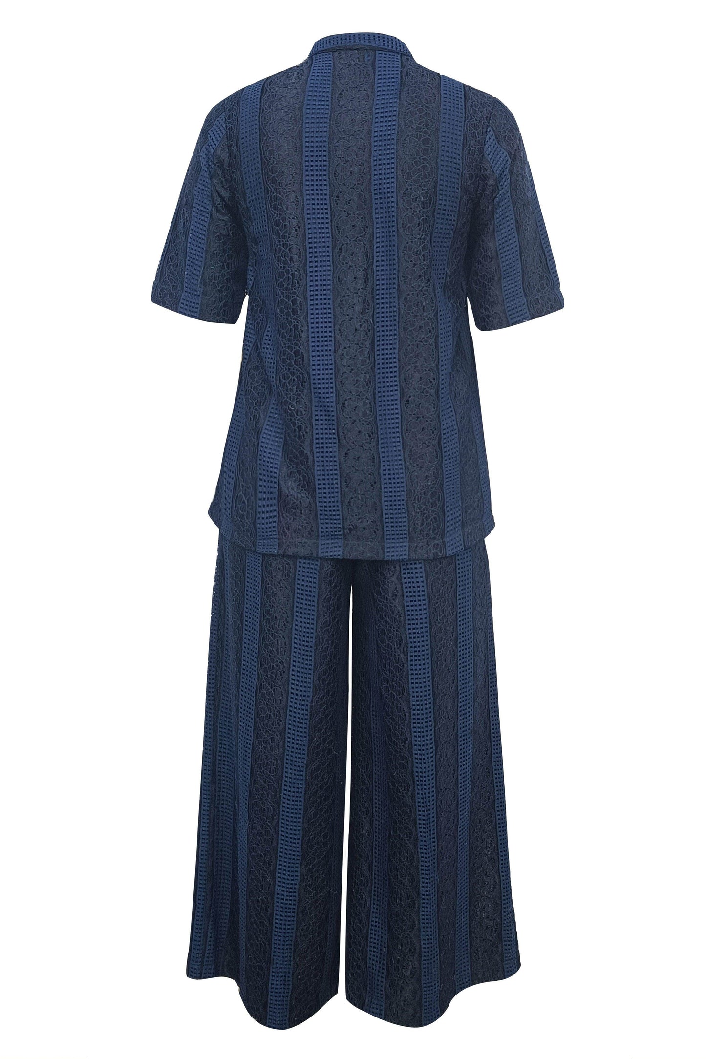 BLUE LACE SET - dash and dot