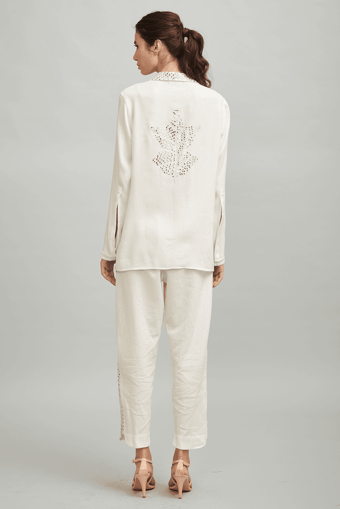 MIRROR EMBROIDERED PANT - dash and dot dash and dot