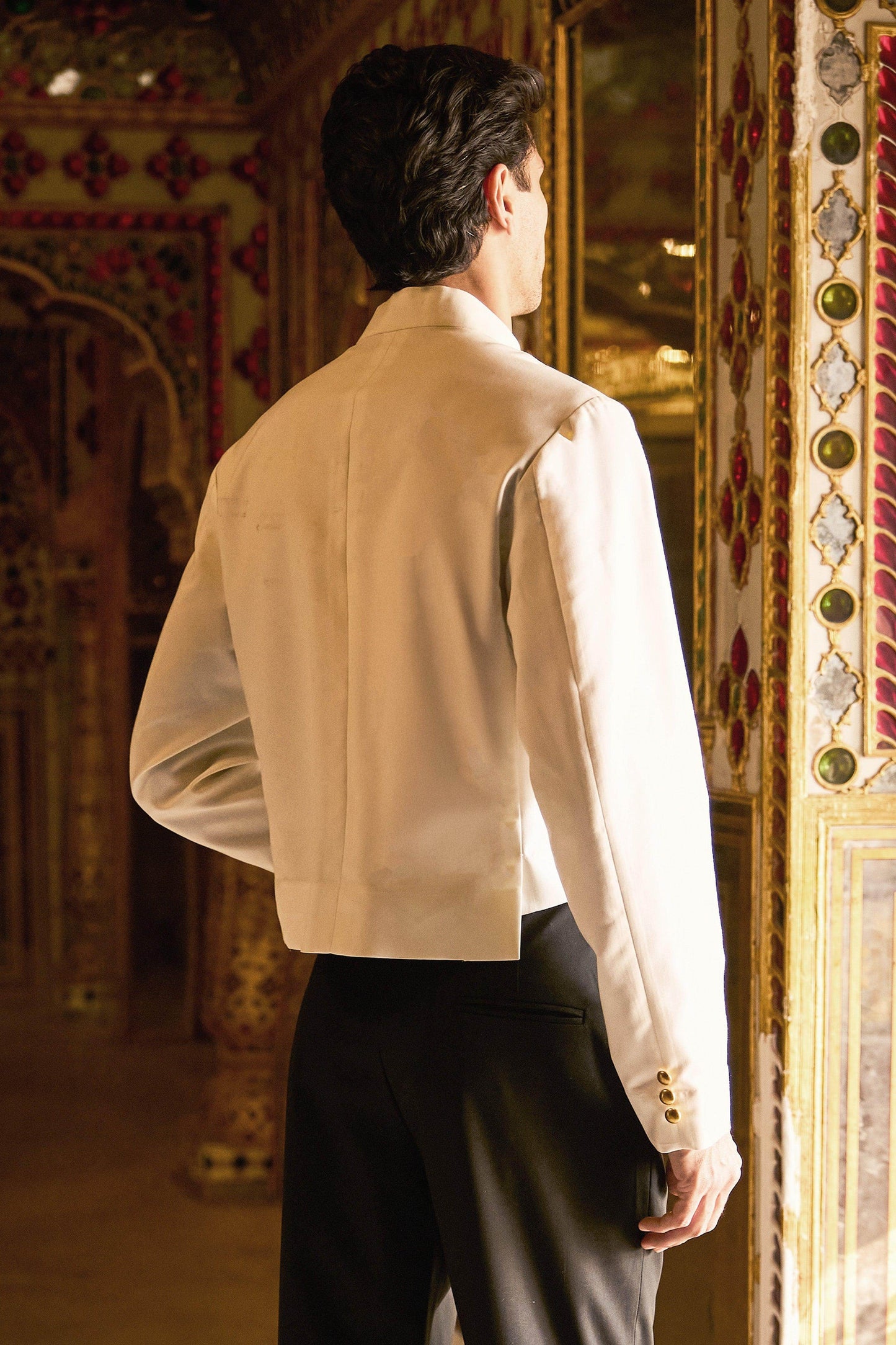 TONAL BIB SHIRT & SAILOR PANT SET - dash and dot