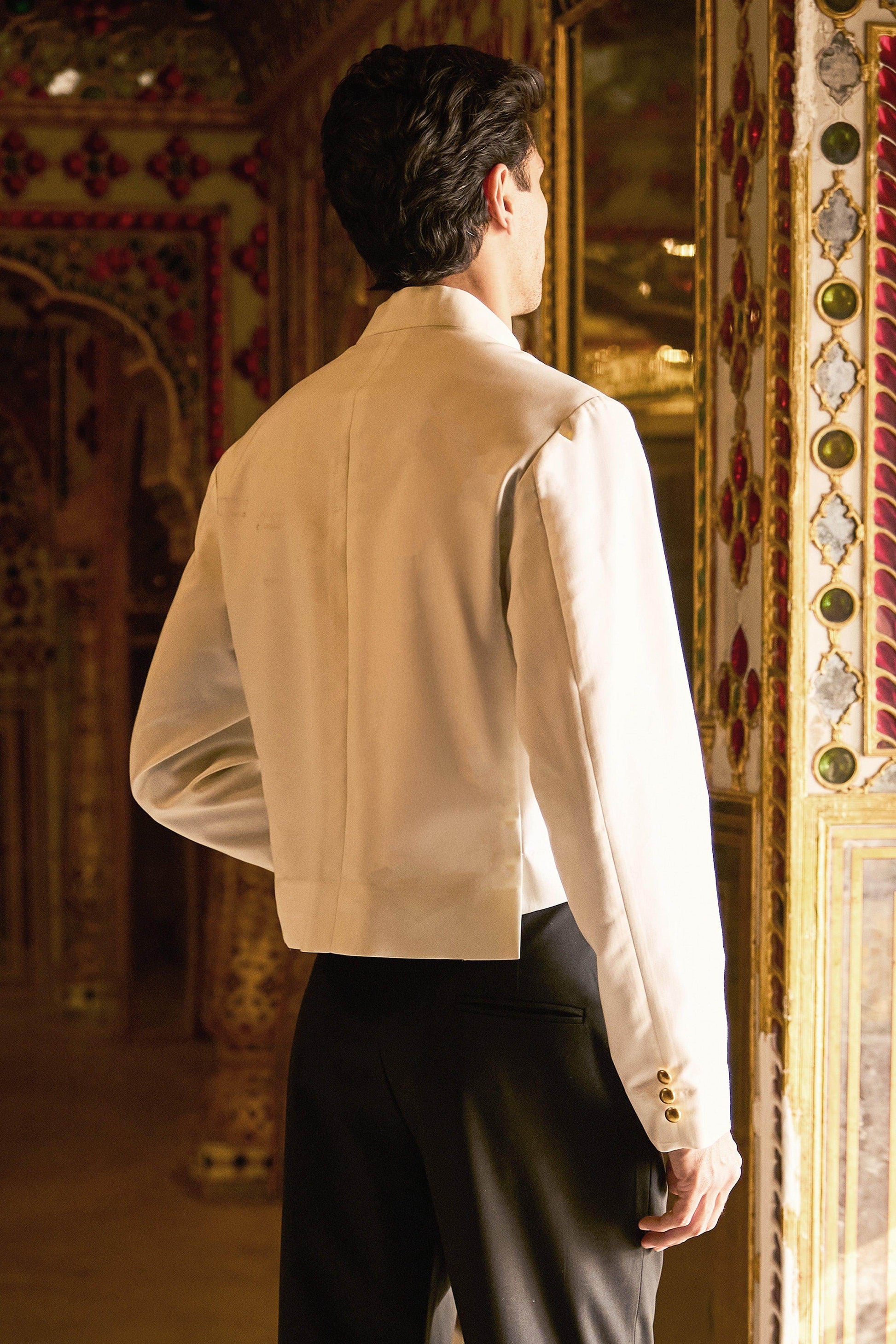 TONAL BIB SHIRT & SAILOR PANT SET - dash and dot