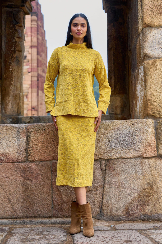 KNITTED LACE SKIRT SET - dash and dot dash and dot