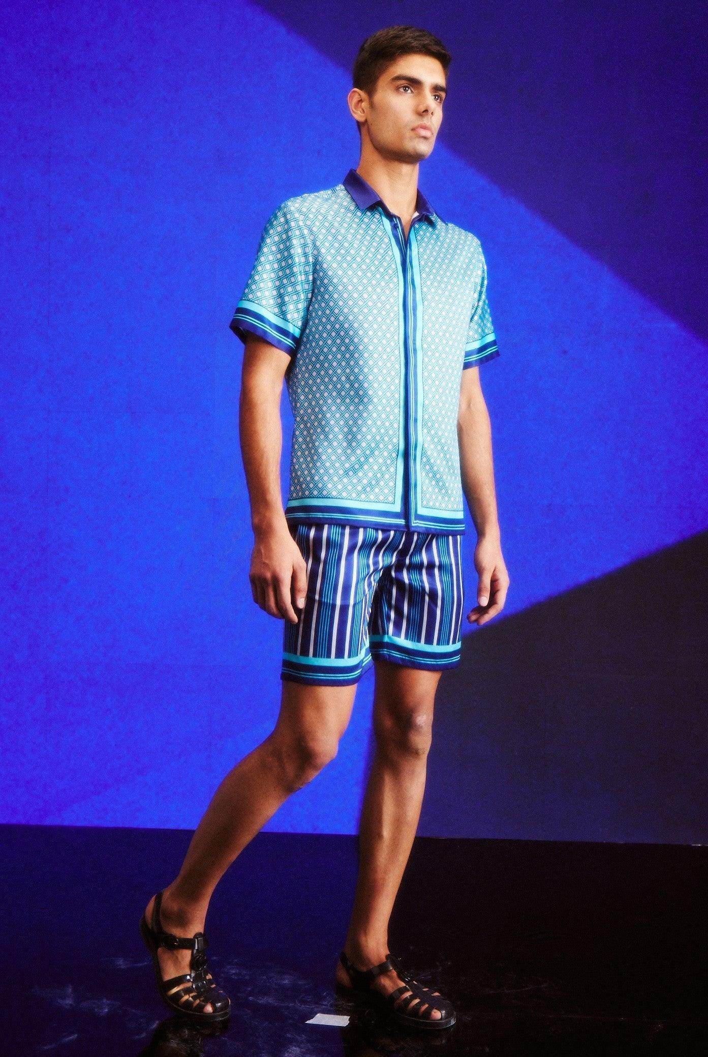 BORDER & STRIPE PRINT SET - dash and dot